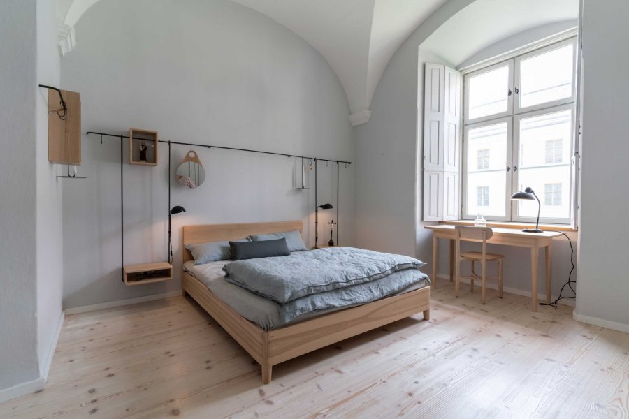Bett Musterzimmer